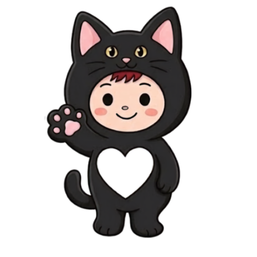 Norimaki Manager mascot waving