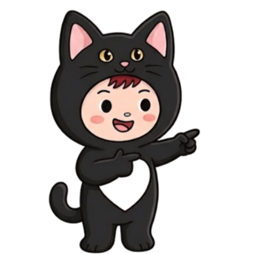Norimaki Manager mascot pointing